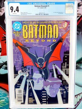 Batman Beyond #1 CGC 9.4 1st Tery McGinnis 1999 Batman Beyond 1st Series RARE!